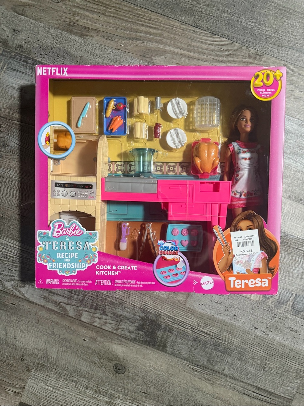 Barbie Teresa Cook & Create Kitchen Playset - Pink
